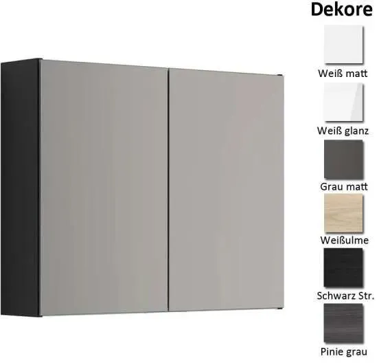 Dansani Select Spiegelschrank 2T 80 cm - Badmöbel
