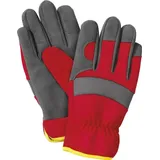 WOLF-Garten Universal-Handschuh, Handschuhe / Schwarz/Rot