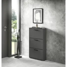 HBZ SAM Schuhkipper 59 x 103 x 17 cm anthrazit matt / anthrazit