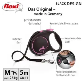 flexi Black Design M 5 m, pink