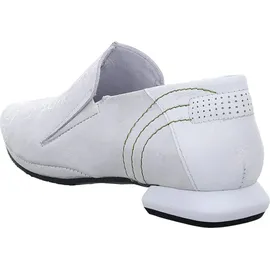 SIMEN Hochfront Slipper Damen Silber/Weiß 38