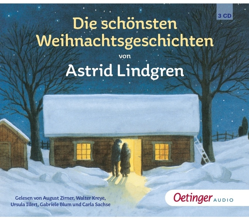 Die Schönsten Weihnachtsgeschichten Von Astrid Lindgren,3 Audio-Cd - Astrid Lindgren (Hörbuch)