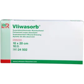 Acti Medi GmbH Vliwasorb superabsorb.Saugkomp.steril 10x20 cm