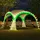 Swing&Harmonie Faltpavillon 4,5 x 4,5 m inkl. Solarmodul Grün
