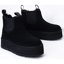 UGG Australia Neumel Platform Chelsea Black 41