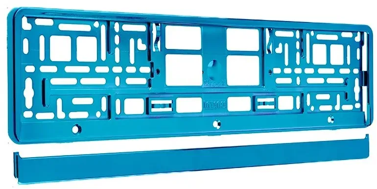 Carmotion Kennzeichenhalter Metallic Türkis