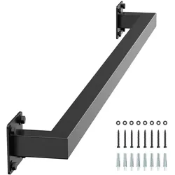 VEVOR Treppenhandlauf 91cm Wandhandlauf Eisen Handlauf Treppengeländer 113kg