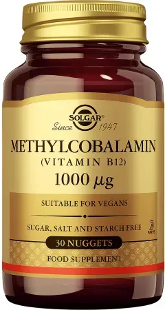 Solgar Methylcobalamine 1000mcg 30 Kauwtabletten