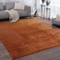 Paco Home Cadiz 630 Kurzflorteppich 240 x 340 cm kupfer