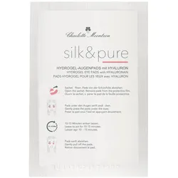 Charlotte Meentzen SILK & PURE Hydrogel-Augenpads mit Hyaluron