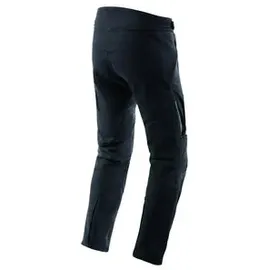 Dainese Drake 2 Air Tex Pants, Stoff-Motorradhose, Stretch, mit Protektoren, Mann, Schwarz/Schwarz, 56
