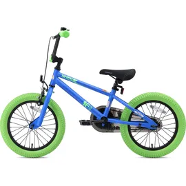 Bikestar Kinderfahrrad 16 Zoll RH 21 cm blau/grün