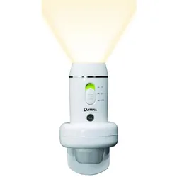 Olympia NL 300 Not-/Nachtlicht - LED-Taschenlampe mit Notlicht- und Nachtlichtfunktion