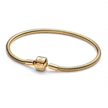 Pandora Moments Schlangen-Gliederarmband goldfarben 563390C00 20 cm