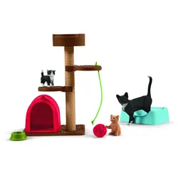 Spielspaß für niedliche Katzen Modell von Schleich siehe Artikel Beschreibung