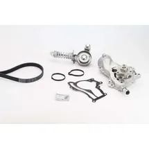 Continental CTAM Wasserpumpe + Keilrippenriemensatz 5pk1207wp2 für Vaughall Opel