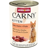 Animonda Carny Kitten Kalb, Huhn & Pute 48x400 g