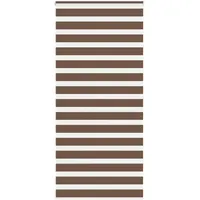 VidaXL Zebrarollo Braun 105x200 cm Stoffbreite 100,9 cm Polyester