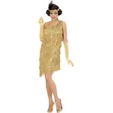 W WIDMANN MILANO Party Fashion - Kostüm Charleston, Kleid, 20er Jahre, Flapper, Faschingskostüme