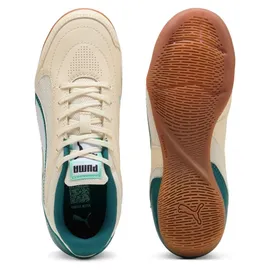 Puma Truco IV Hallenschuhe Kinder sugared almond/puma white/emerald ice/mint jelly/puma black 34