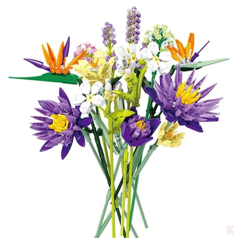Jie Star JJ9046 Tropischer Blumenstrauß