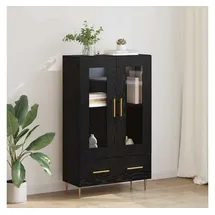 vidaXL Nachttisch Anouar 69,5 x 31 x 115 cm Schwarz