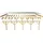Karibu Classic Doppel 3 Set 5,4 x 7,78 m kdi inkl. 1 Einfahrtsbogen und PVC-Dachplatten