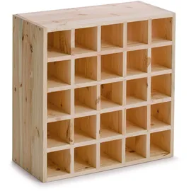 Zeller Weinregal 52 x 25 x 52 cm Natur