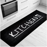 Sehrazat Küchenläufer »Kitchen 3040«, rechteckig, schwarz