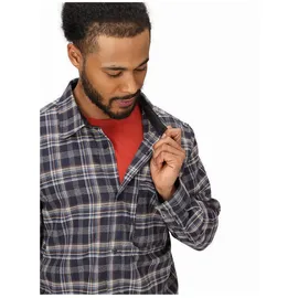 Marmot Langarmhemd Flanell Schwarz M