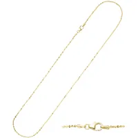 Goldkette JOBO "Criss-Cross-Kette" Halsketten Gr. Gelbgold 333, L: 42cm, goldfarben (gelbgold 333) Damen 333 Gold 42 cm 1,3 mm