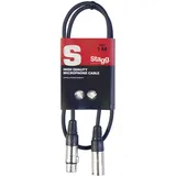 Stagg SMC1 S Serie Mikrofonkabel - XLR Männlich/Weiblich XLR 1 m