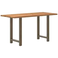 VidaXL Esstisch Bartisch Hellbraun 180x80x92 cm Massivholz Eiche Rechteckig