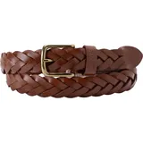 Levi's Leather Braid Gürtel Leder 115 cm Braun