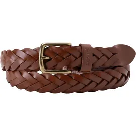 Levi's Leather Braid Gürtel Leder 115 cm Braun