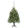 vidaXL Künstlicher Weihnachtsbaum mit LEDs & Kugeln Grün 120 cm