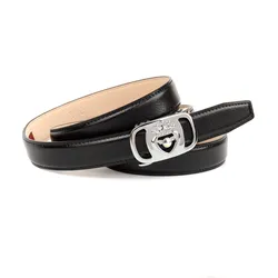 Ledergürtel ANTHONI CROWN, Damen, Gr. 90, schwarz, Rindsleder, casual, Gürtel