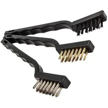 Eurotools Drahtbürstensatz 3-teilig 175 mm