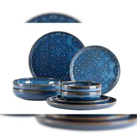 Mäser Traditional Tiles Kombiservice 8-tlg. blau