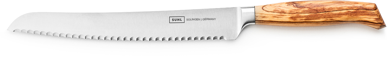 Suhl Ergo Line Olive Brotmesser 23cm