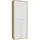 Forte Alice Springs 74,5 x 191,9 x 34,9 cm grau mit 8 Fächern / grau