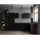 Respekta Winkelküche L-Form 310 x 172 cm Grau Schwarz