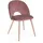 BIZZOTTO Esszimmerstuhl Linzey Samt rosa 4er Set