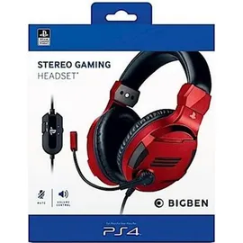 Bigben Interactive PS4 Stereo Gaming Headset V3 rot