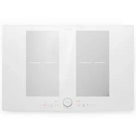 Klarstein Delicatessa 77 Flex Einbaukochfeld Induktion 4 Zonen 7000W Glaskeramik Weiß