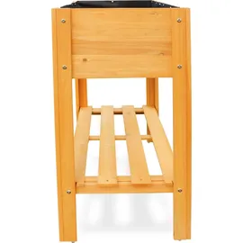HABAU Hochbeet Hanna 80 x 40 x 79 cm Hellbraun