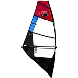 F2 Rebel Team Windsurf Segel 4,7 qm rot/schwarz