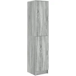 vidaXL Büfett-Schrank Graues Sonoma MDF Mittel Büfett-Schrank