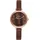 HOLZKERN Shirin Walnuss/Roségoldfarben Leder 36 mm 9010631003647