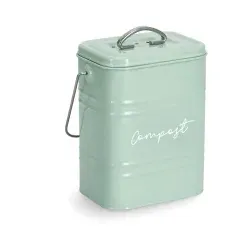 Zeller Kompostbehälter, Metall 27450 , Farbe: mint